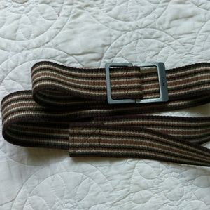 💰S&m brown stripped belt